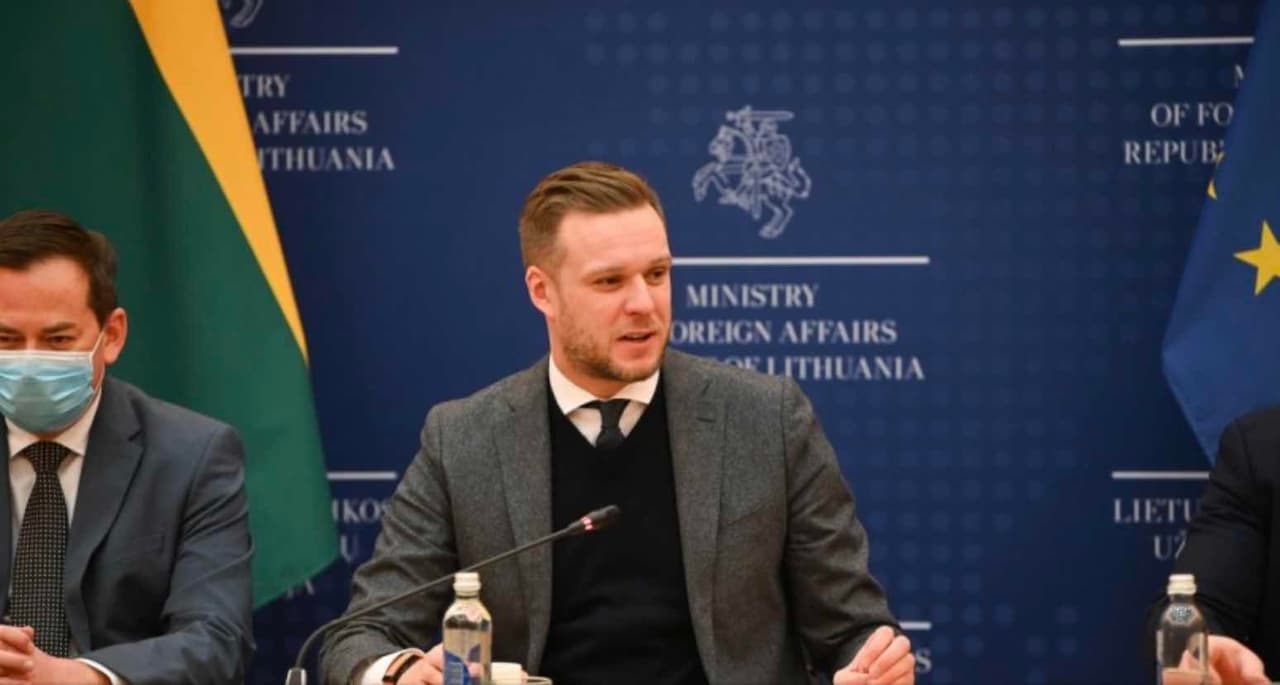 G. Landsbergis susitikime su ES šalių ambasadoriais nurodė atidžiai sekti situaciją Ukrainos pasienyje