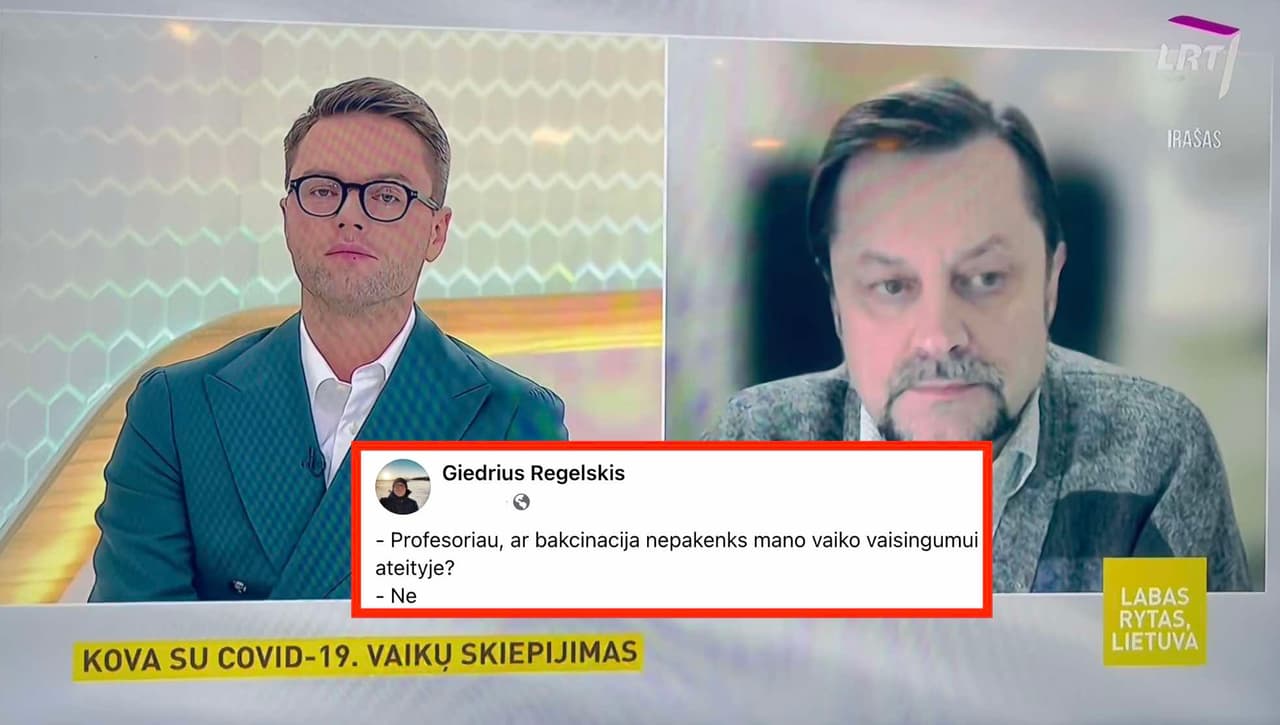 Ar vakcinos nepakenks mano vaiko vaisingumui ateityje?