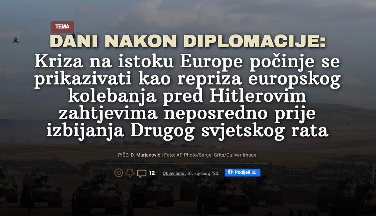 „Advance“: Dienos po diplomatijos. Ar Putinas – naujasis Hitleris?