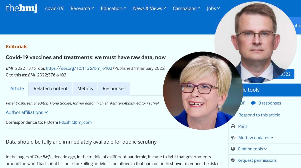 Žulikai Šimonytė su savo Dulkiu „nepastebi“, kad PFIZER vakcinų tyrimų rezultatai niekiniai