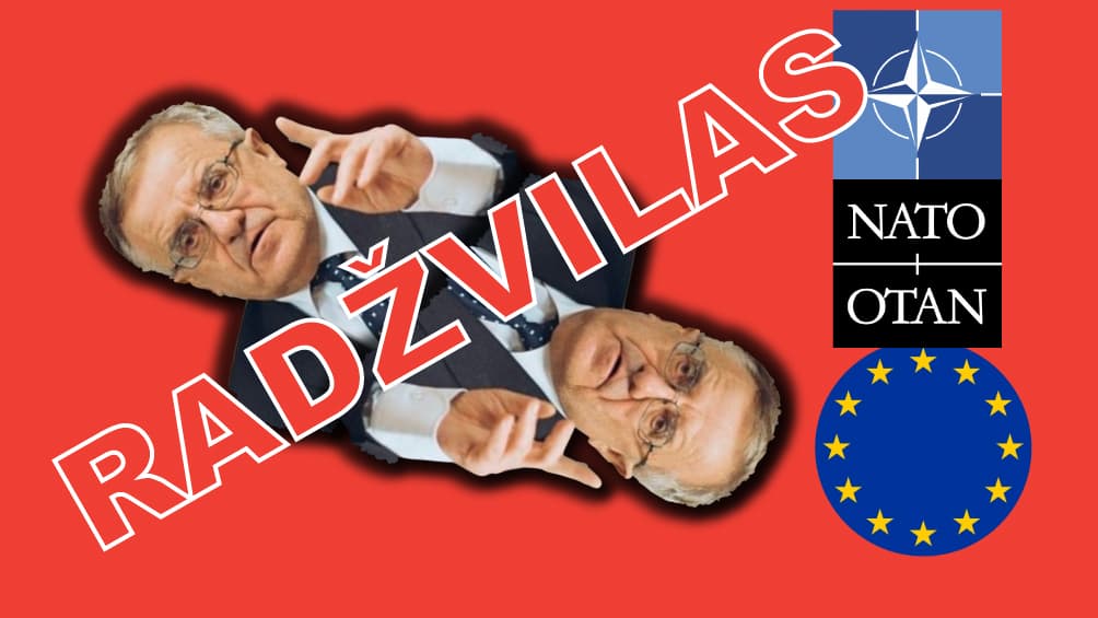 NATO ir ES fanas Vytautas Radžvilas – filosofijos genijus ar politinis (beretinis) parazitas?