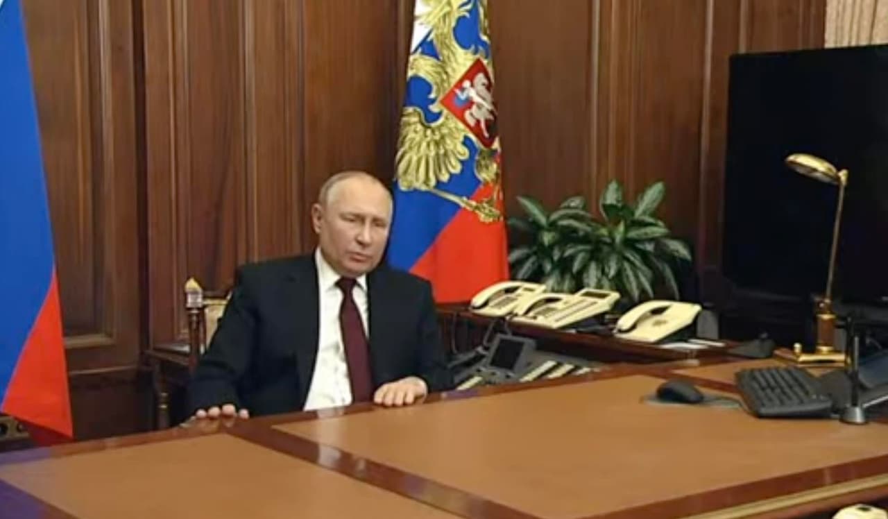 Rusijos prezidento Vladimiro Putino kreipimasis