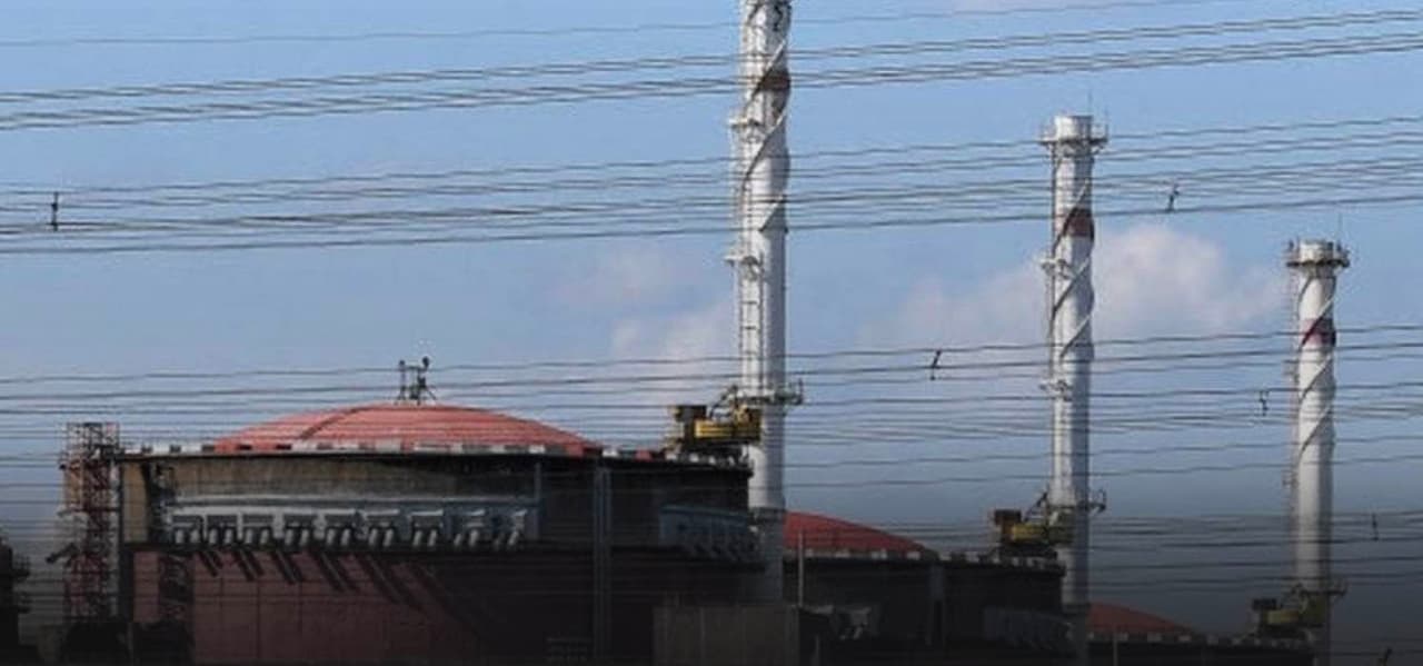 Užgesintas gaisras Zaporožės atominėje elektrinėje