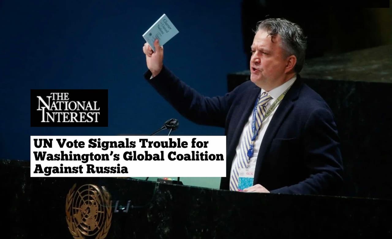 „The National Interest“: balsavimas JTO signalizuoja apie problemas JAV antirusiškoje koalicijoje