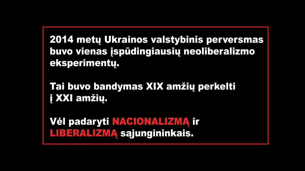 Ideologinė Ukrainos tragedija