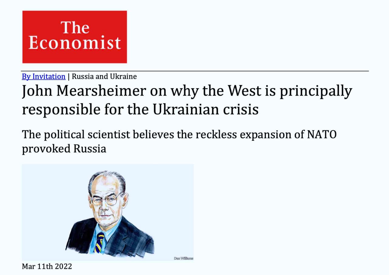 „The Economist“: Vakarai yra atsakingi už tai, kas dabar vyksta Ukrainoje