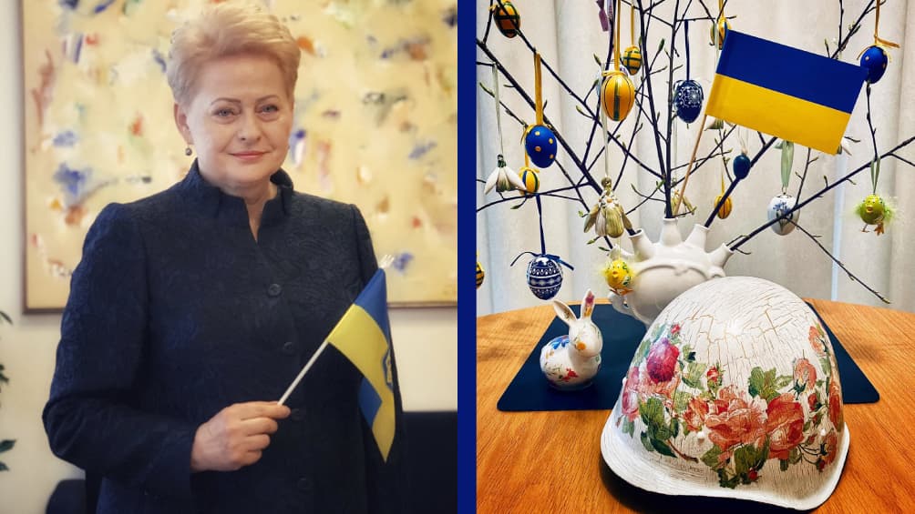 D. Grybauskaitė ir jos Velykos.