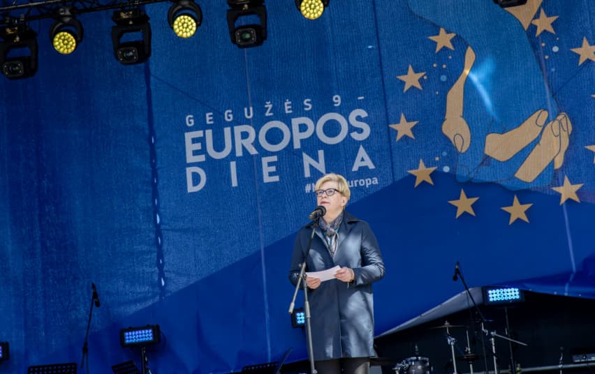 Šimonytė: Europos lemtis – nuolat gintis nuo barbariškumo