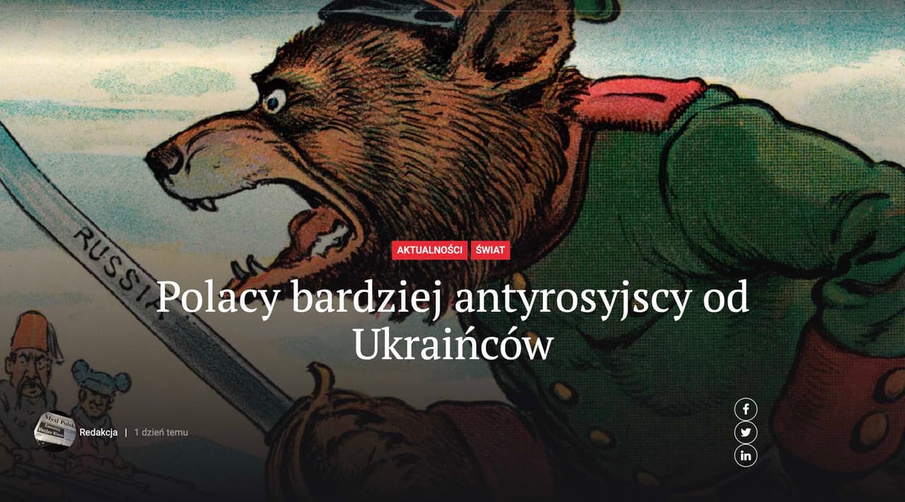 Lenkai labiau nusiteikę prieš Rusiją nei ukrainiečiai