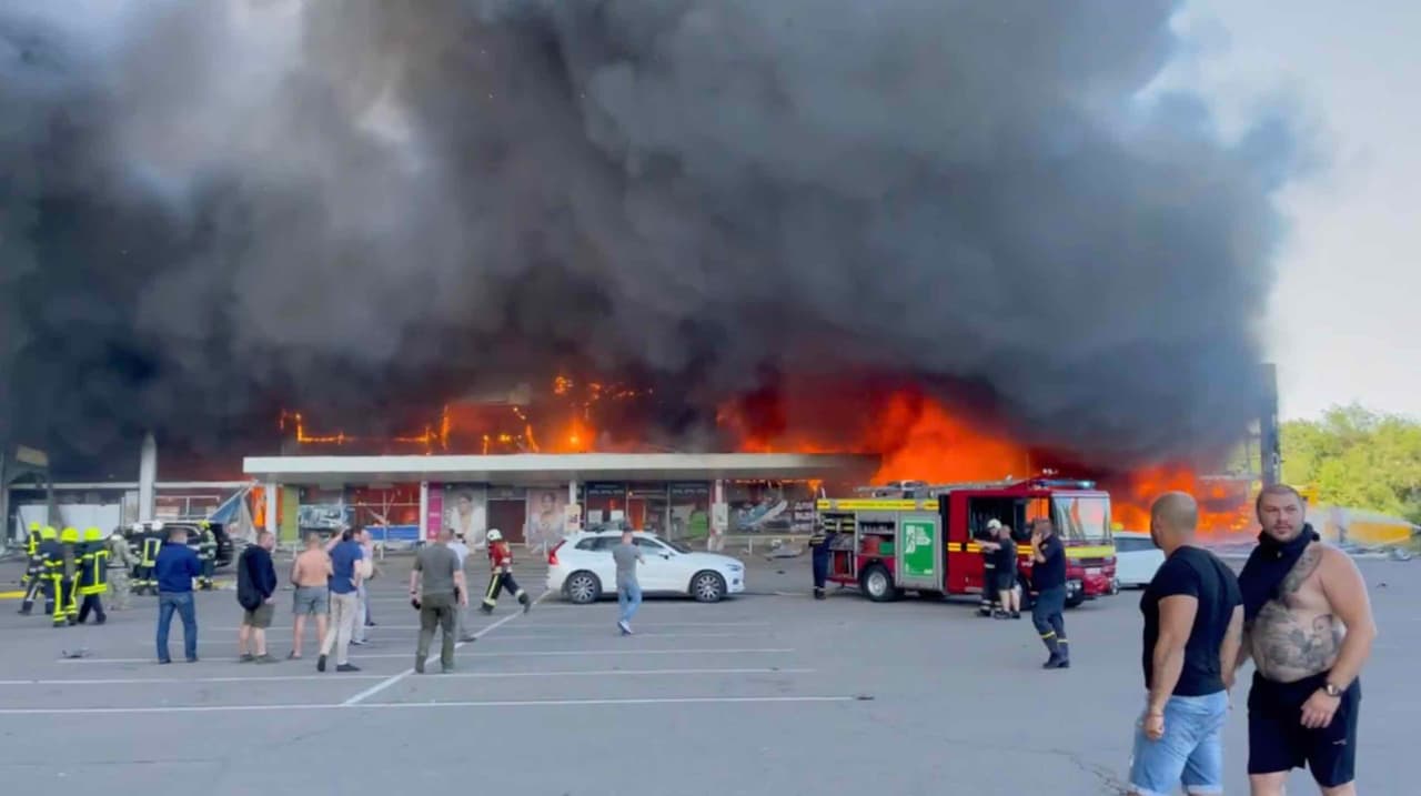 Dėl kokios priežasties Rusija raketomis susprogdino prekybos centrą?