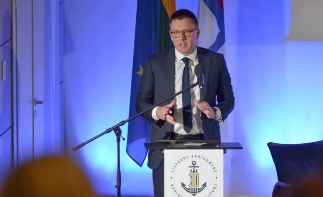 Tomkus: jūrinis saugumas yra neatsiejama nacionalinio saugumo dalis