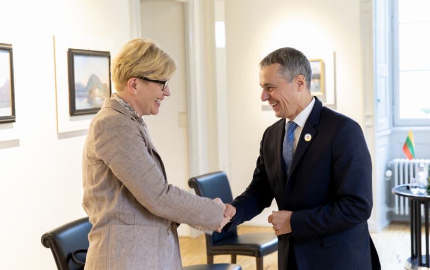 Šimonytė akcentavo vieningą Europos atsaką įvedant sankcijas Rusijai ir mobilizuojant paramą Ukrainai