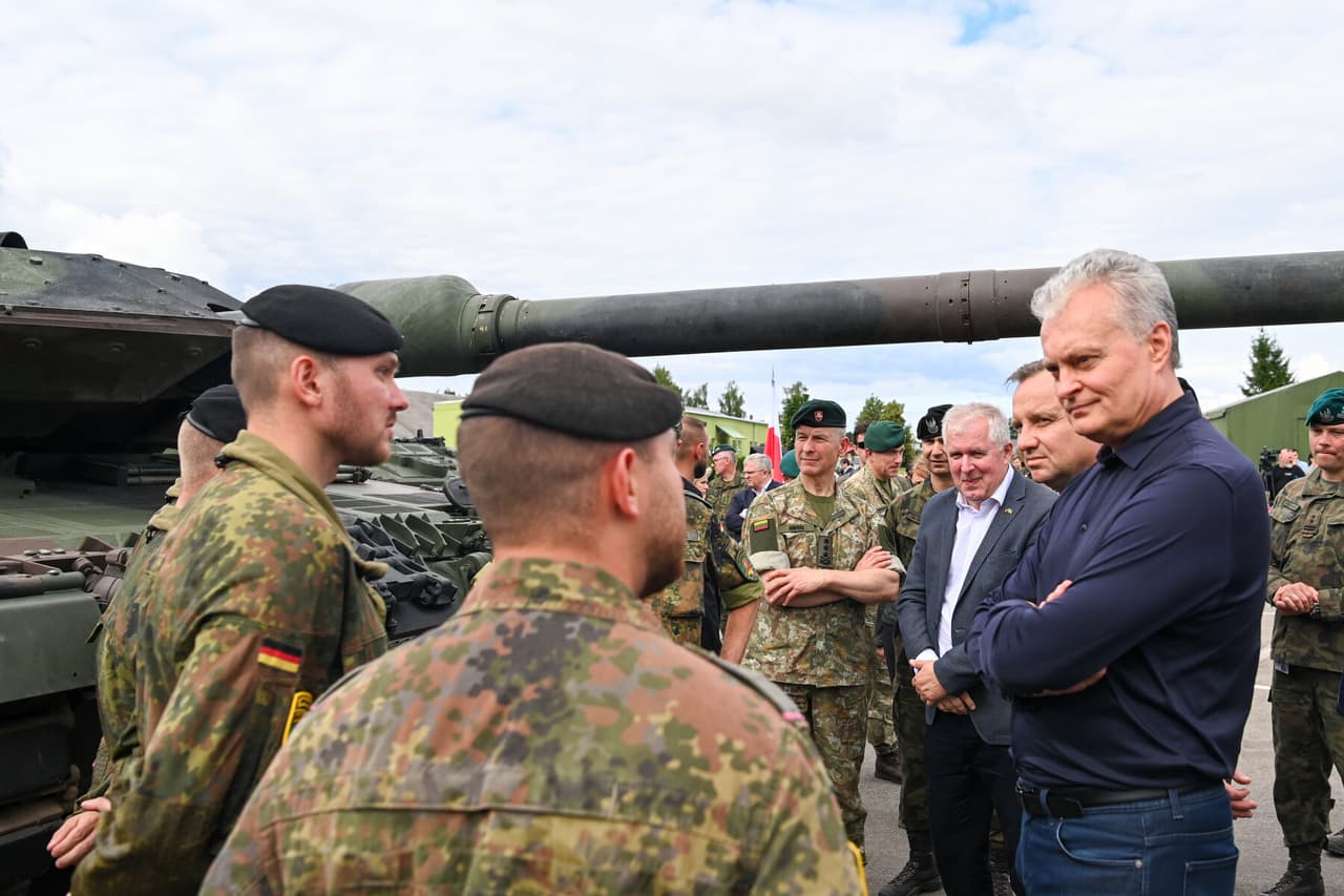 Nausėdos ir Dudos susitikimas tapo stipriu signalu Rusijai – Suvalkų korodorius jungia
