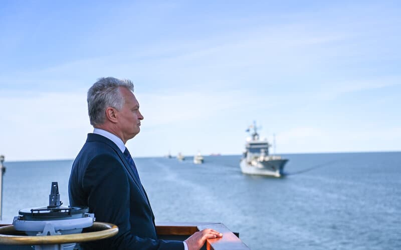 Nausėda dalyvavo Jūros šventės renginiuose
