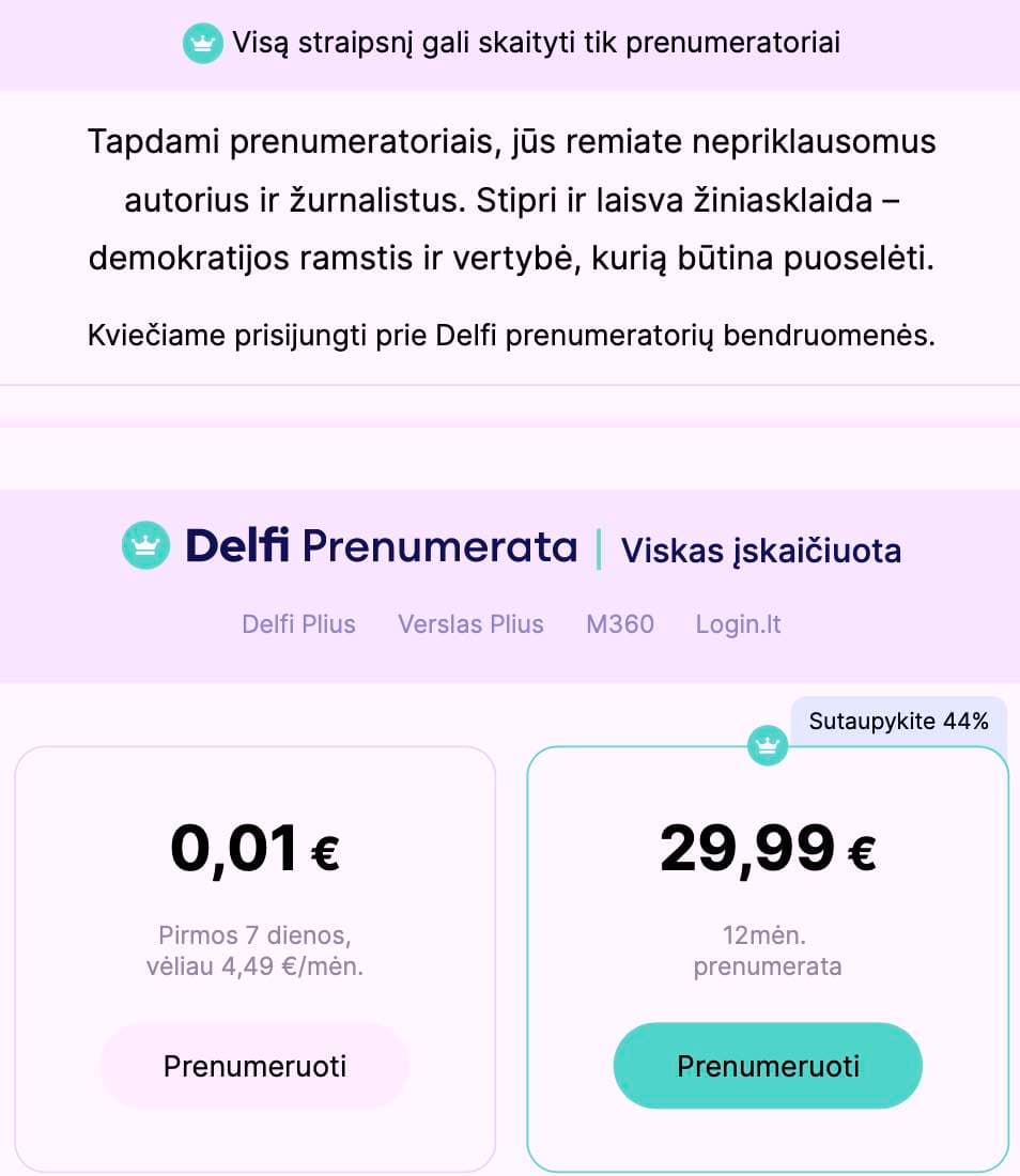 Putinas visiškai persigandęs