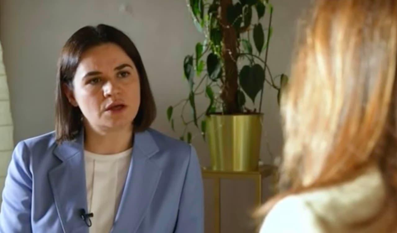 Išskirtinis Baltarusijos prezidentės Svetlanos Tichanovskajos interviu „Amerikos balsui“