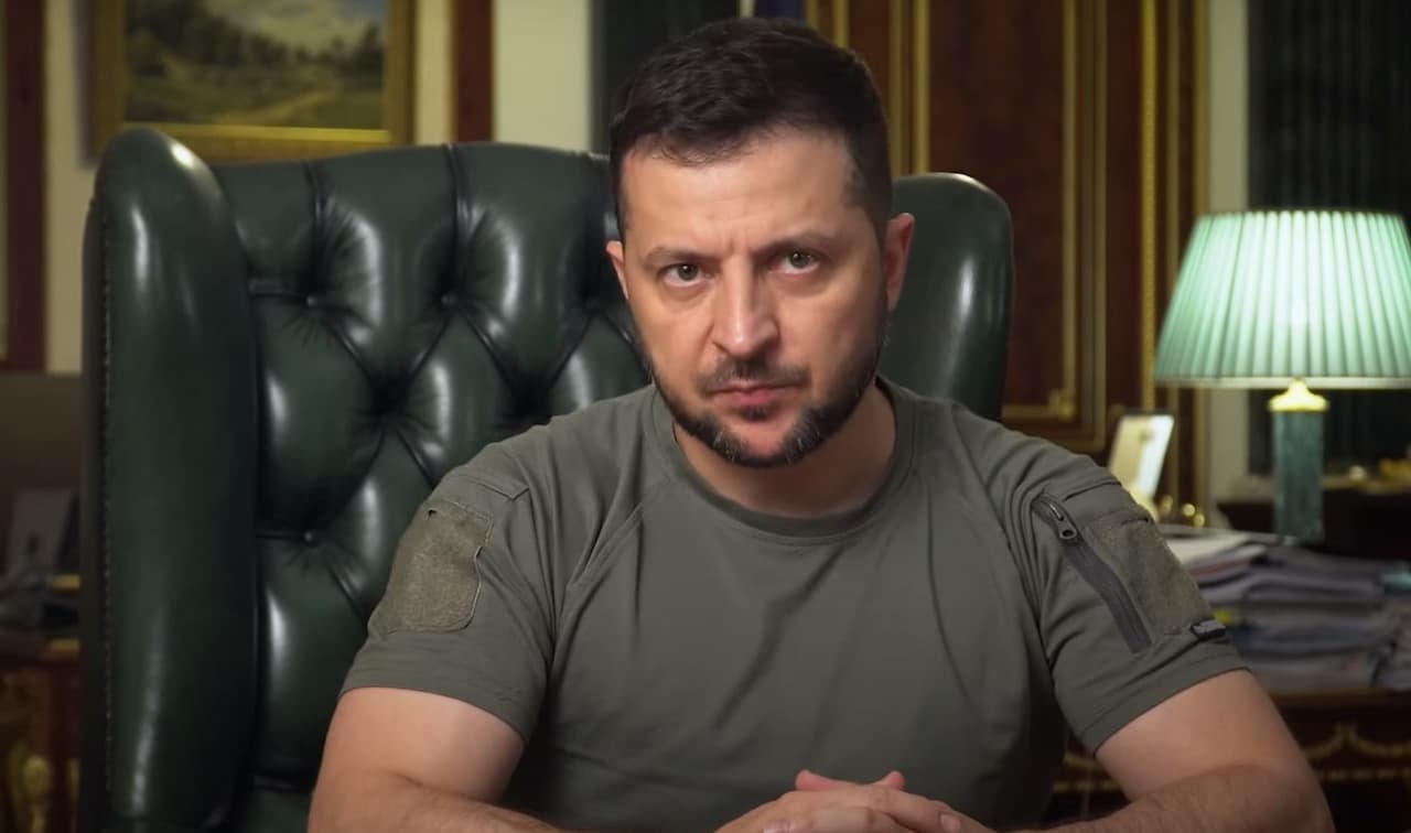 Ukrainai ruošiantis kontrpuolimui, Zelenskis kreipėsi į Rusijos gyventojus
