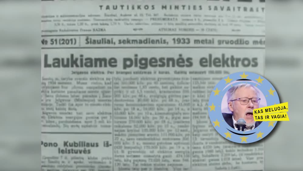 1933 m. su elektros kainomis taip pat buvo problemų