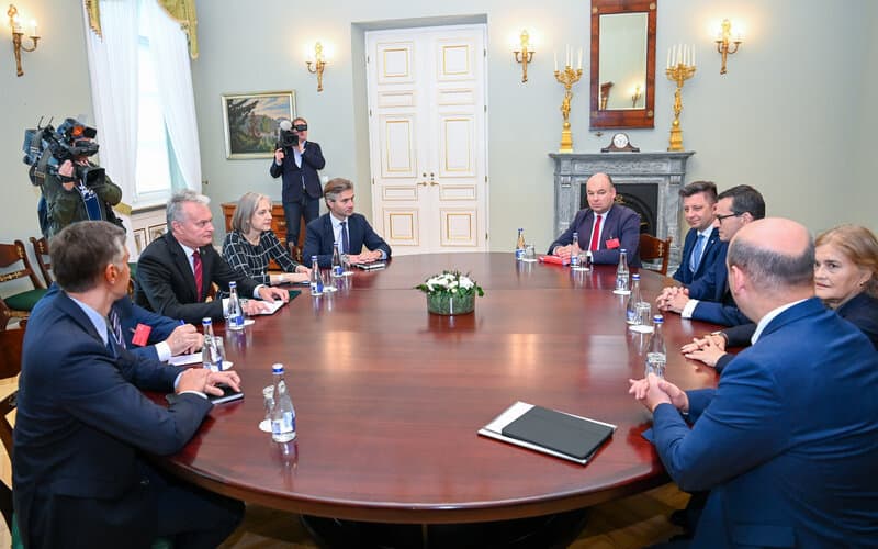 Nausėda: NATO rytinio flango stiprinimas lieka prioritetiniu Lietuvos ir Lenkijos uždaviniu