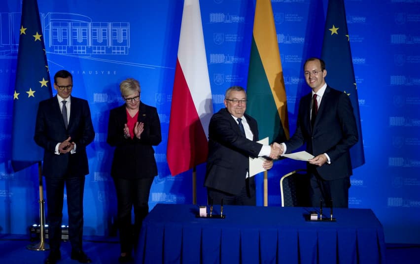 Lietuva ir Lenkija plėtos naujus transporto koridorius ir strategines jungtis su Ukraina
