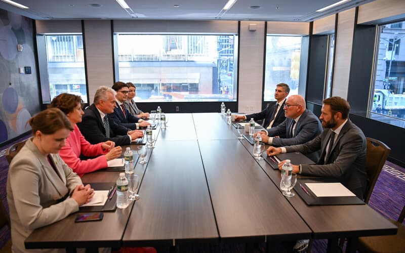 Nausėda New Yorke pranešė, kad esame vieni iš finansinių technologijų industrijos lyderių