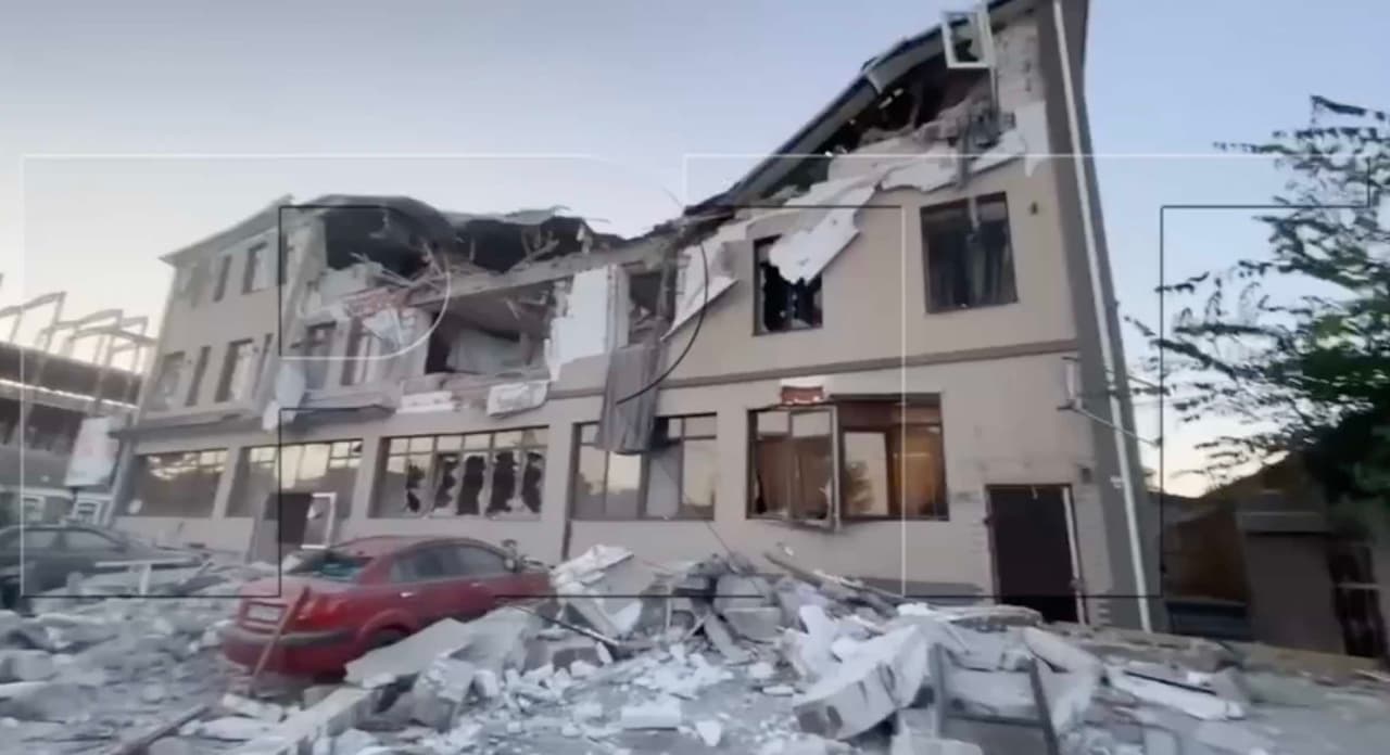 Ukrainos pajėgos sėkmingai atakavo viešbutį Rusijos okupuotame Chersono mieste