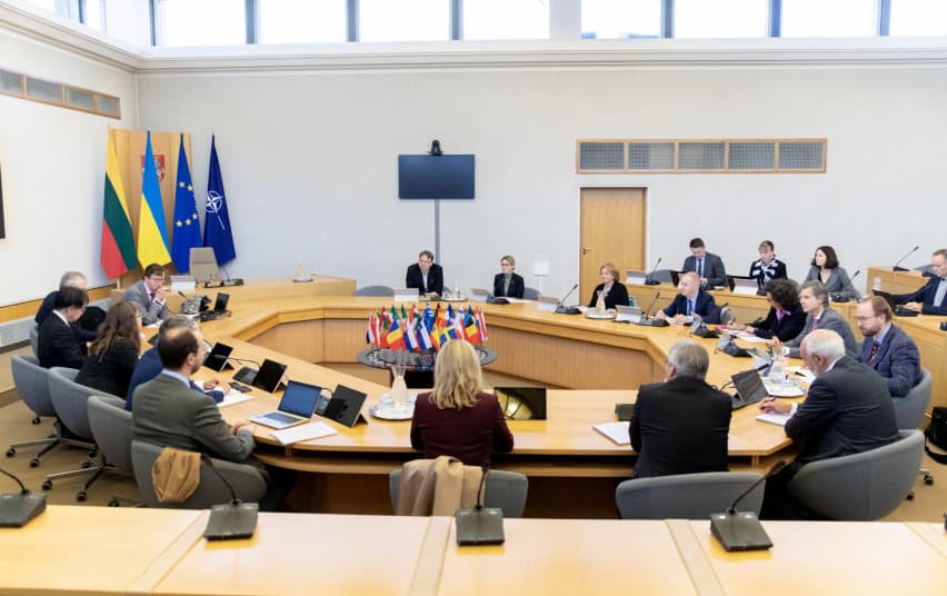 Vyriausybės kanceliarijoje su ERPB aptarti Ukrainos reikalai