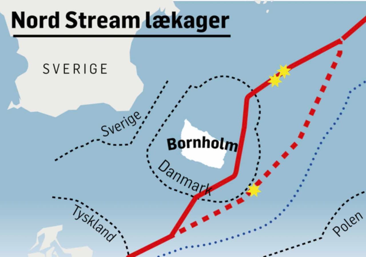 Kažkas atsitiko su „Nord Stream“ dujotiekiu, galimas sprogimas
