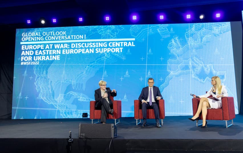 Šimonytė: Lietuva ir Lenkija išliks tvirtu Ukrainos užnugariu
