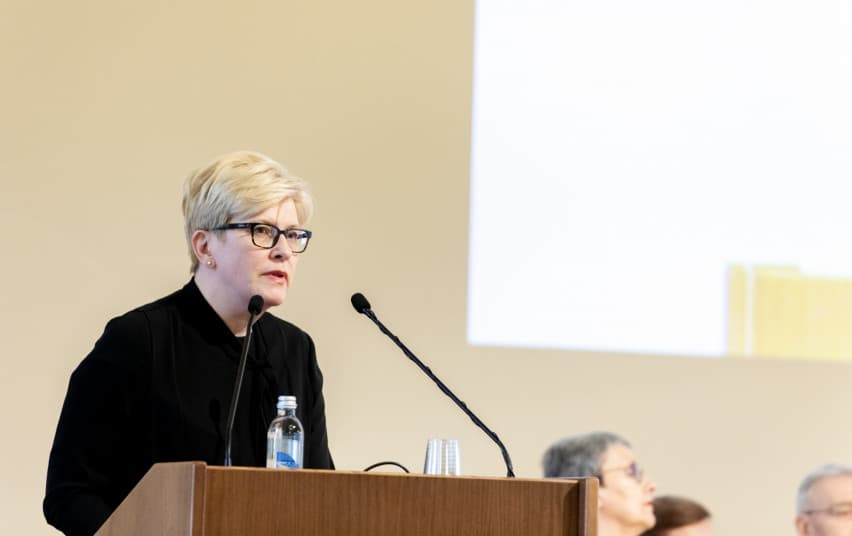 Šimonytė: socialinė mokslo bendruomenės misija – ginti nuo pagundos nemąstyti