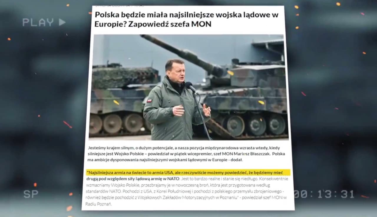 Lenkijos sausumos kariuomenė artimiausiu metu taps viena stipriausių pasaulyje