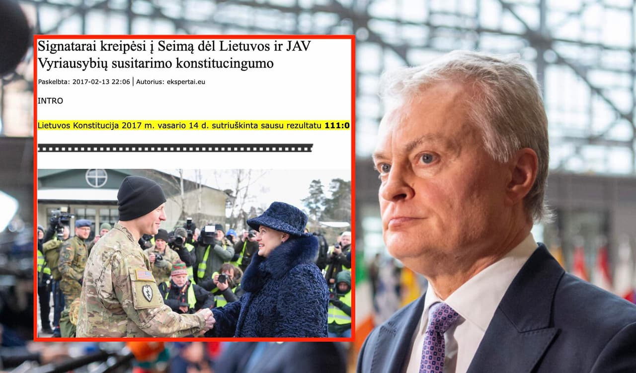 Nausėda easy-to-read metodu kurtiems žmonėms galės paaiškinti apie trypiamą LR Konstituciją