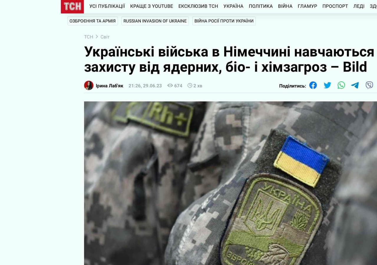 Ukrainos kariai mokomi apsisaugoti nuo branduolinių medžiagų
