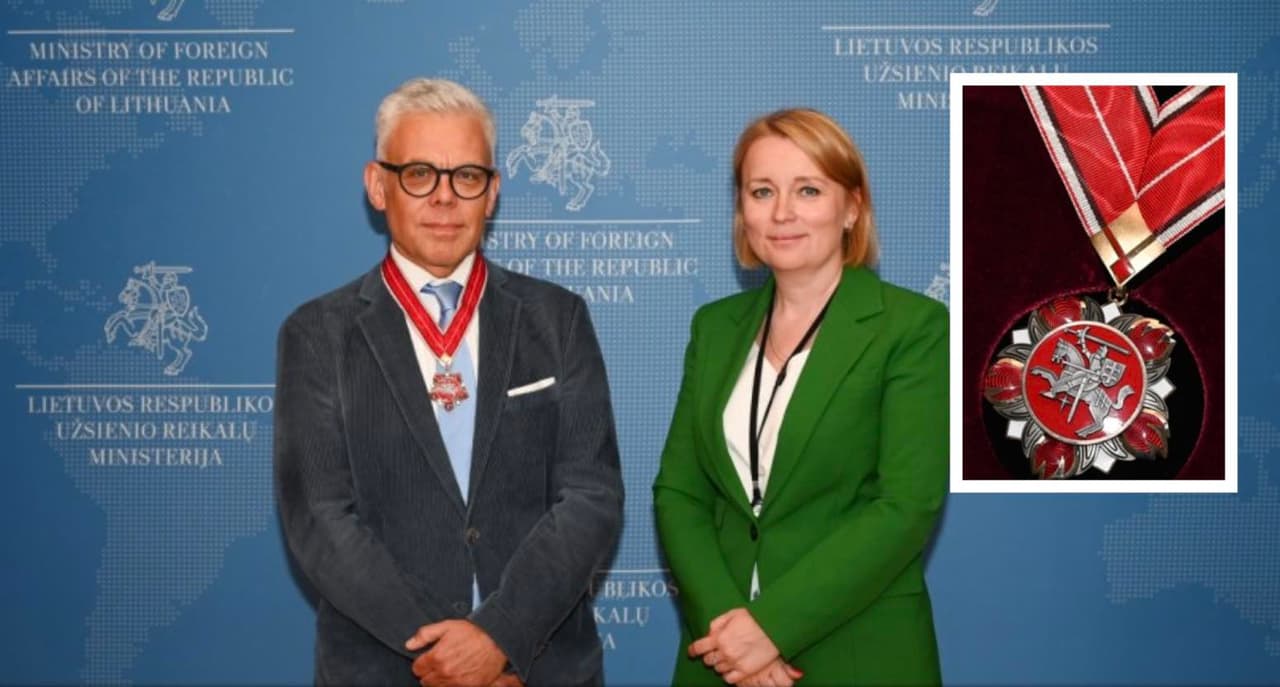 Popowskis iškovojo Lietuvos diplomatijos žvaigždę už paramą Ukrainai ir Moldovai