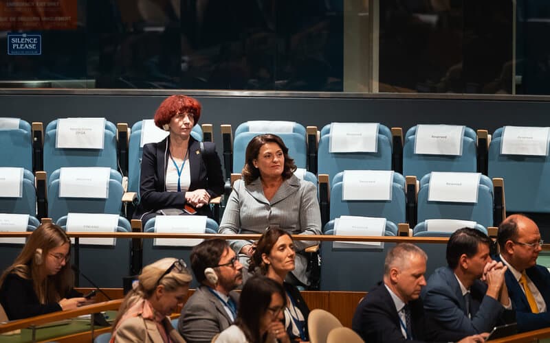 Pasaulis sukaustęs dėmesį išklausė Nausėdos ir jo raginimų remti Ukrainos pergalę