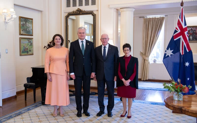 Australijoje Nausėda tarėsi, kaip dar geriau izoliuoti Rusiją ir susitelkti dėl Ukrainos pergalės