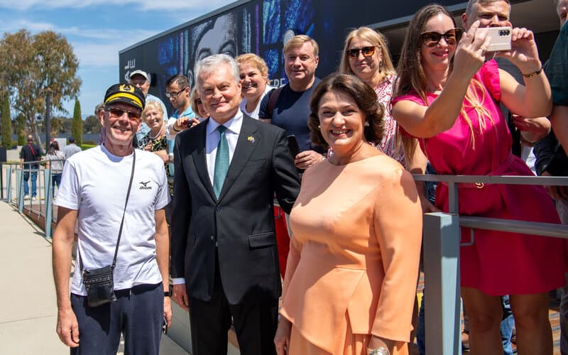 Nausėdos Australijos lietuvius kvietė būti aktyviais Lietuvos kūrėjais