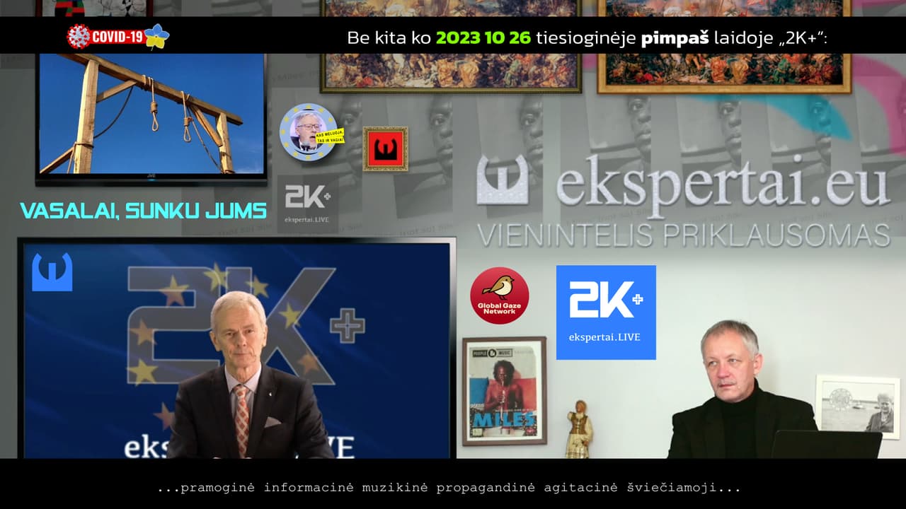 Eduardas Vaitkus ir vėl kalbėjo apie tas savo kartuves