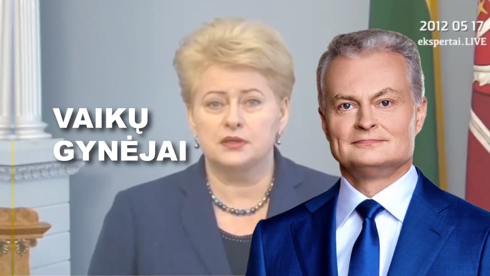 Nustebino Nausėdos stebėjimasis dėl vaikų teisių gynėjų darbo kokybės