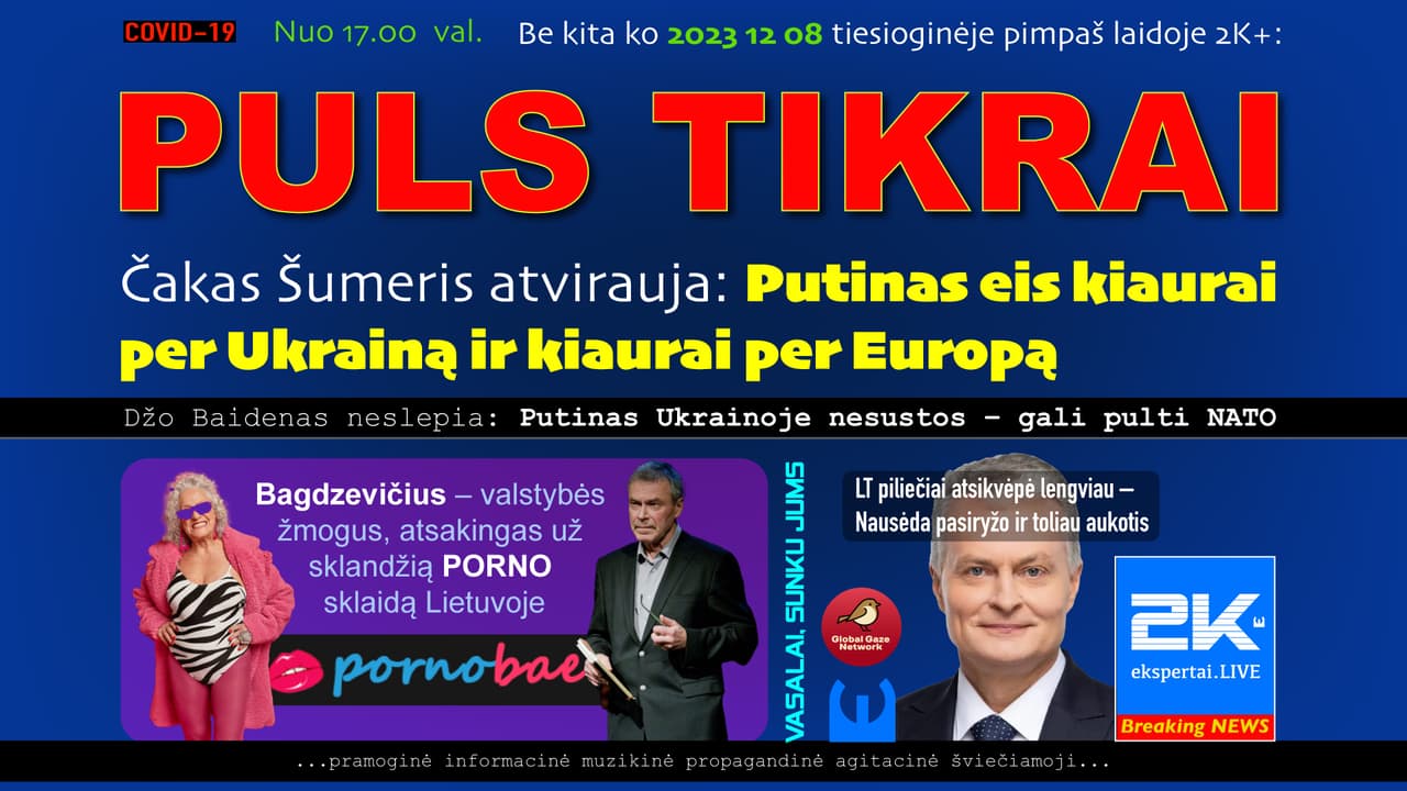 Kaip ateityje vadinsis Kaunas ir Vilnius? Atsakymas laidoje „2K+“