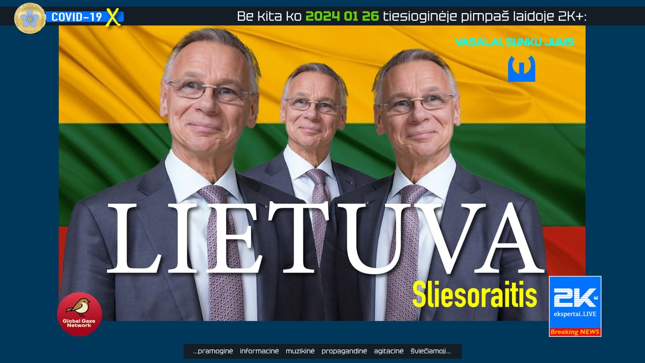 Su visa pagarba, bet Sliesoraitis – Lietuvos prezidentas