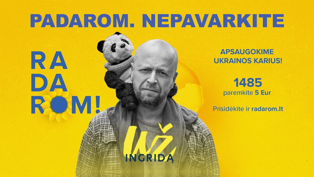 Nepasiduokite provokacijoms – nesustokite aukoti Ohmanui, nes jis neturės už ką susimokėti
