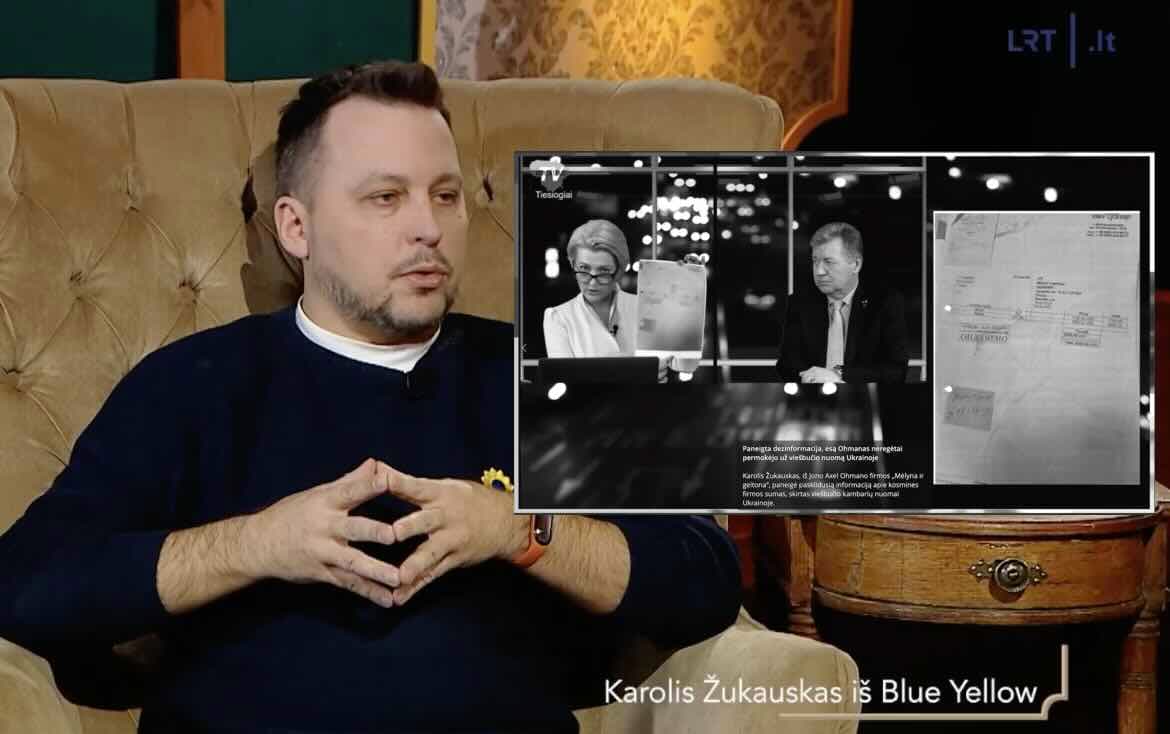 Paneigta dezinformacija, esą Ohmanas permokėjo už viešbutį Ukrainoje – tai tik klaida sąskaitoje