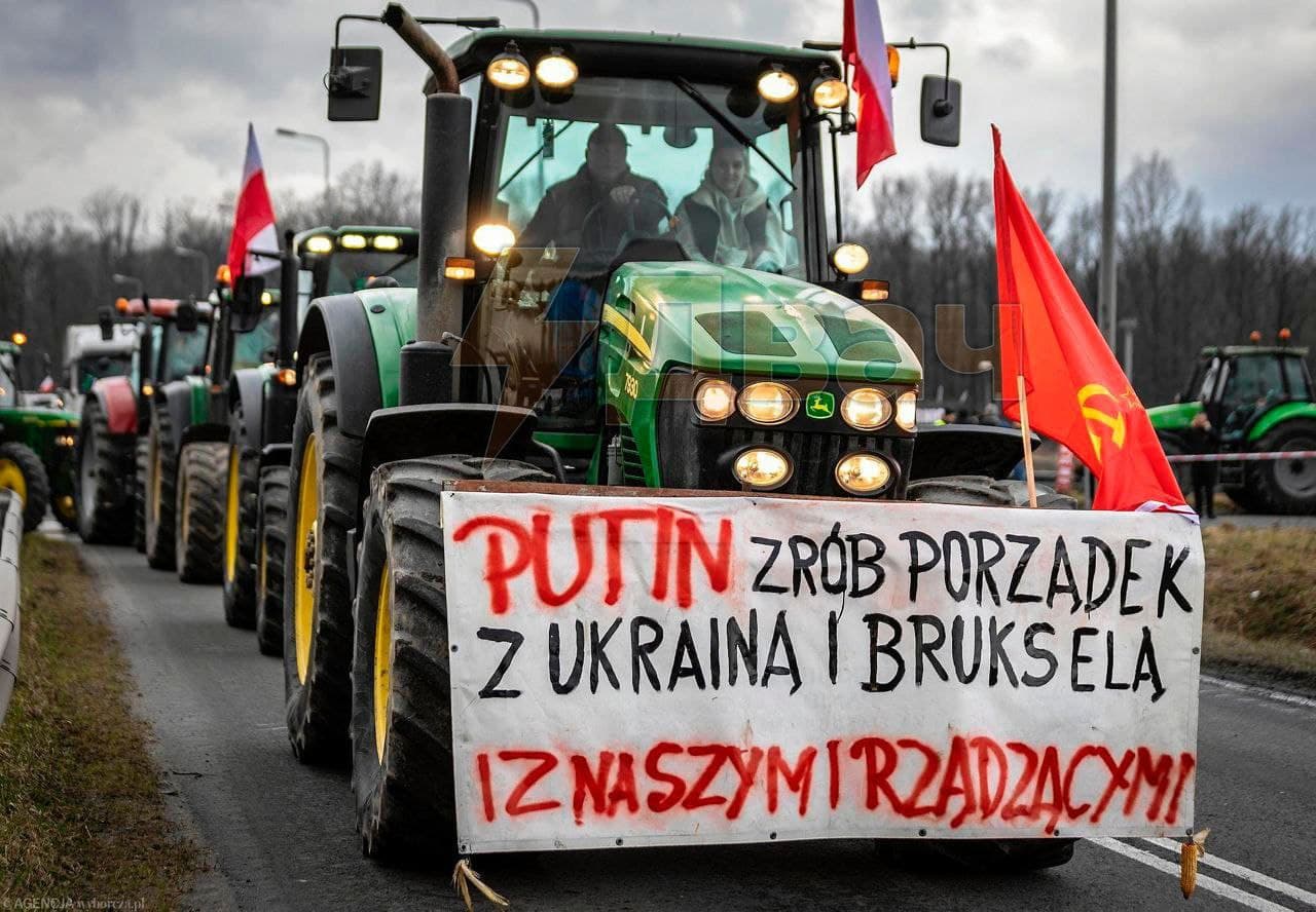 Skandalų skandalas – lenkų ūkininkai kreipėsi į Putiną
