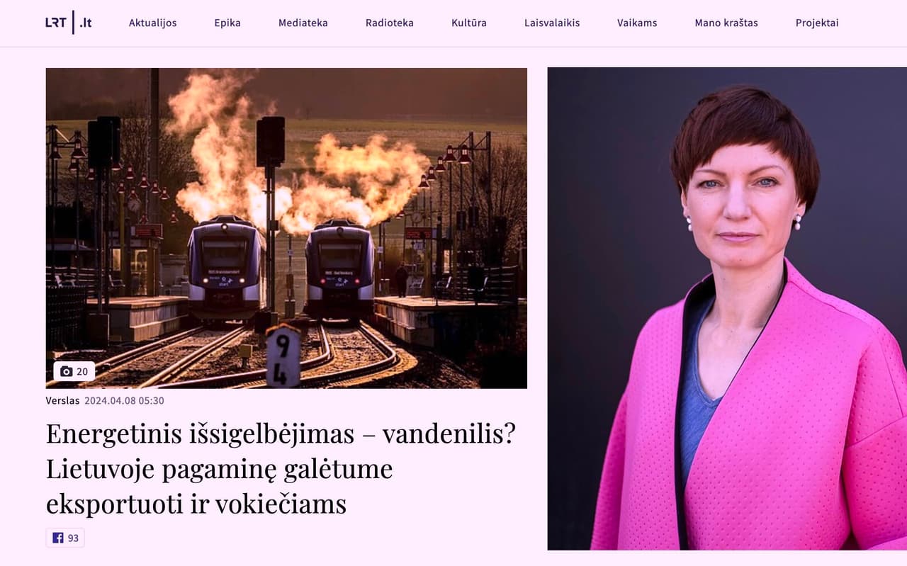 Lietuva siekia tapti lydere ir energetijos srityje