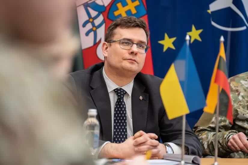 Kasčiūnas paragino užtikrinti visų rūšių amunicijos nuolatinį tiekimą Ukrainai