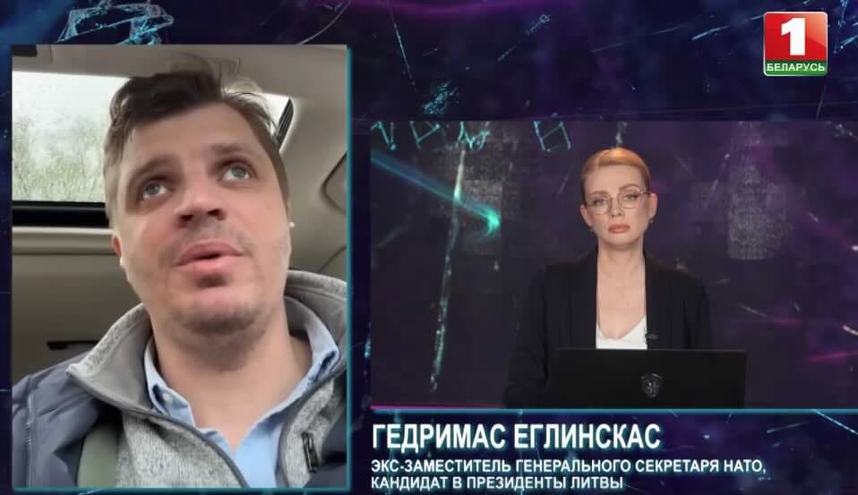 Jeglinsko interviu diktatoriaus propagandistams (Lietuvoje žiūrėti draudžiama)