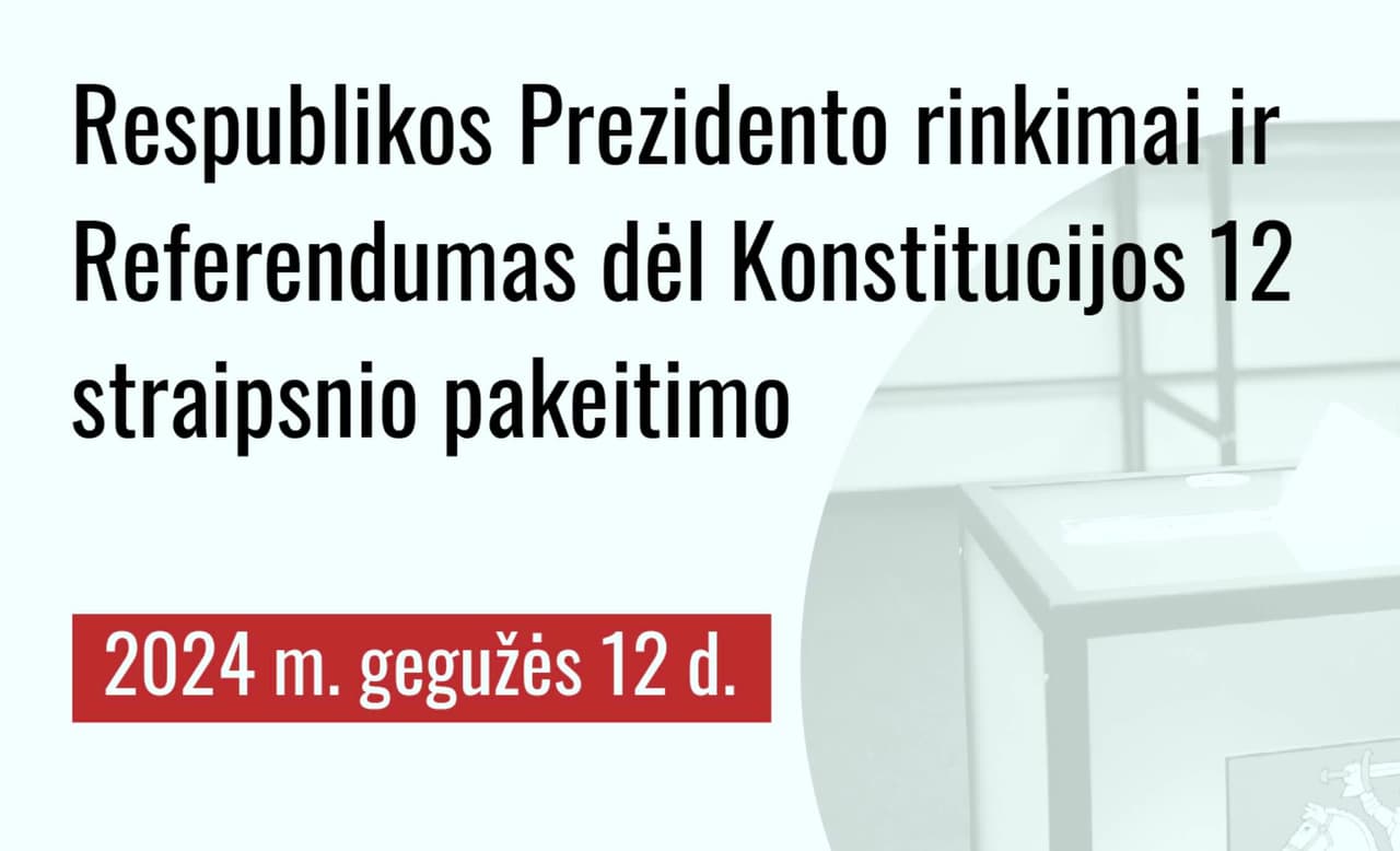 2024 gegužės 12 rinkimų rezultatas – betvarkė