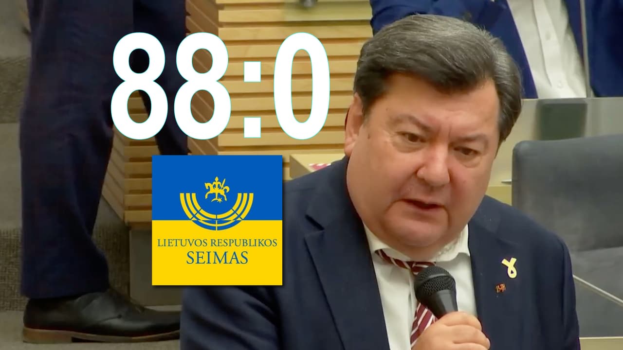Absoliučiai istorinis LR Seimo balsavimas