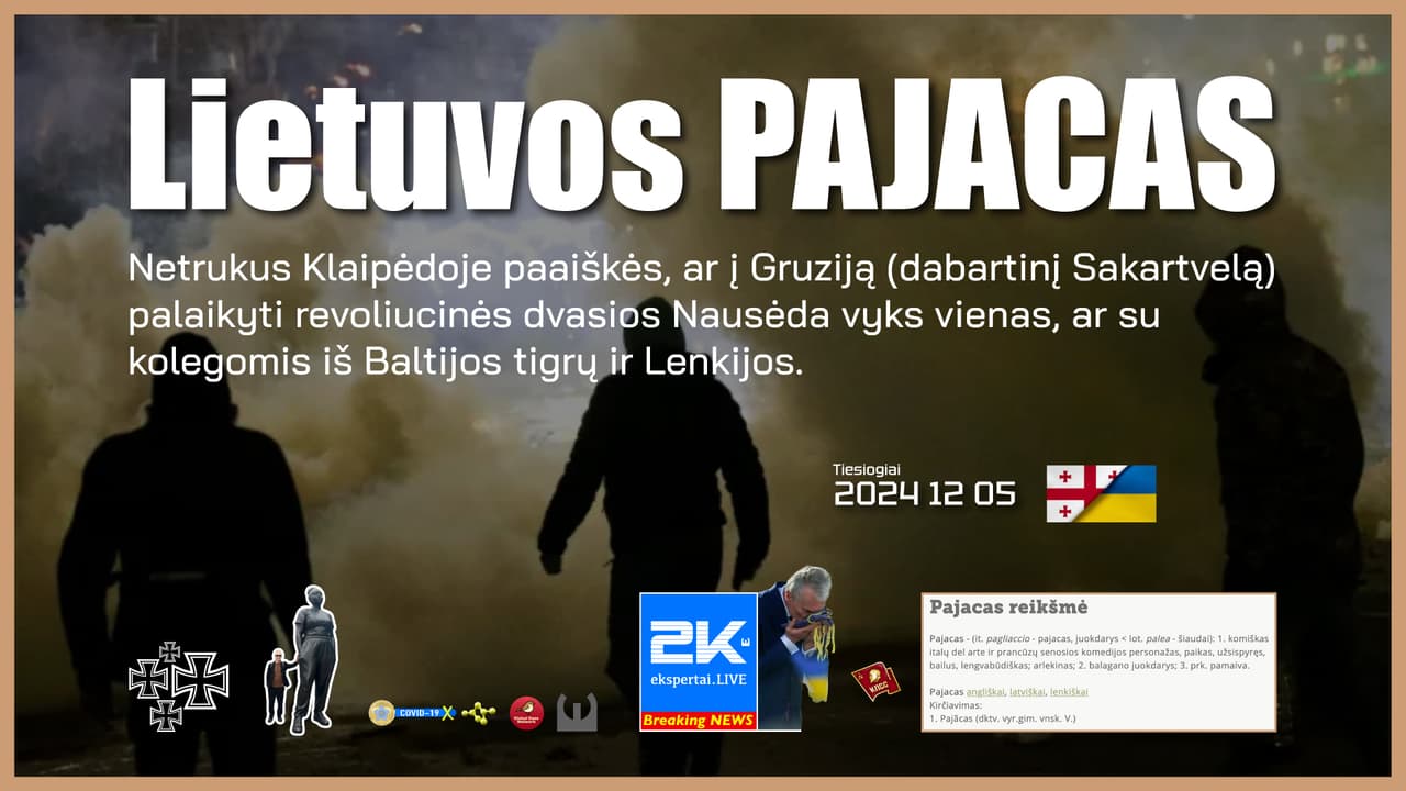 Klaipėdoje Nausėda bandys įtikinti kartu su juo į Gruziją vykti ir latvį, estą bei lenką
